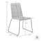 Armen Living Shasta Outdoor Metal and Black Rope Stackable Dining Chair, PK2 LCSHSIBLK - alternate 2